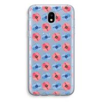 Klaproosjes: Samsung Galaxy J5 (2017) Transparant Hoesje Klaproosjes: Samsung Galaxy J5 (2017) Transparant Hoesje