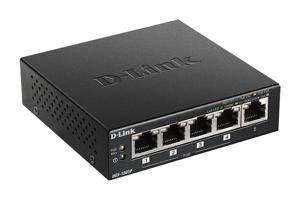 D-Link DGS-1005P netwerk-switch Unmanaged L2 Gigabit Ethernet (10/100/1000) Power over Ethernet (PoE) Zwart