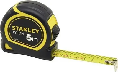 Stanley Tylon Rolbandmaat - 5 meter x 19 mm