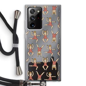 Gymboys: Samsung Galaxy Note 20 Ultra / Note 20 Ultra 5G Transparant Hoesje met koord