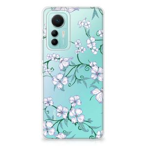 Xiaomi 12 Lite Uniek TPU Case Blossom White