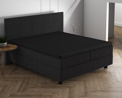 Dreamhouse Dubbel Jersey 220 gr. Topper Hoeslaken Zwart 160/180 x 200/220