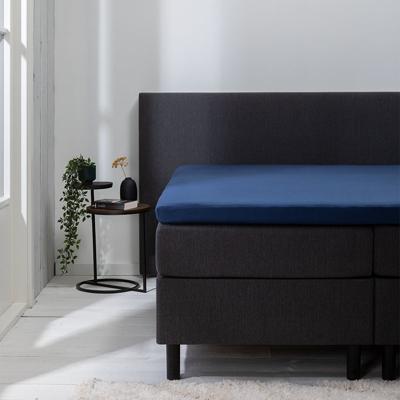 Topper Hoeslaken - Luna Stretch - - 140x200 cm - Keuze Uit Meerdere Kleuren - Luna Bedding - Dekbed-Discounter.nl