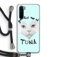 You had me at tuna: OnePlus Nord Transparant Hoesje met koord