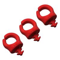SPRIG Cable Opening 13,5 mm 3/8”-16, Red, 3-Pack