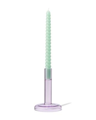 HEMA Kandelaar S glas lila (lila)