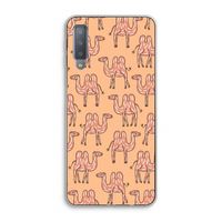 Kameel: Samsung Galaxy A7 (2018) Transparant Hoesje