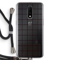 Rooster: OnePlus 7 Transparant Hoesje met koord