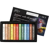 Mungyo Gallery oliepastel premium, l: 7 cm, dikte 10 mm, diverse kleuren, 12 stuk/ 1 doos