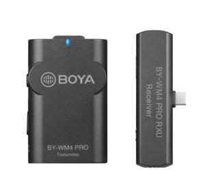 Boya 2.4 GHz Lavalier Microfoon Draadloos BY-WM4 Pro-K5 voor Android