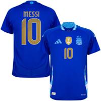Argentinië Authentic Heat.RDY Shirt Uit 2024-2025 + Messi 10
