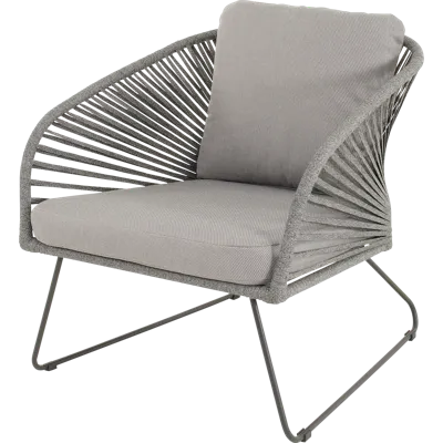 Loungestoel Izumi grijs