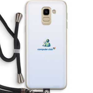 MSN: Samsung Galaxy J6 (2018) Transparant Hoesje met koord