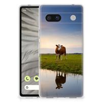 Google Pixel 7A | TPU Hoesje | Koe