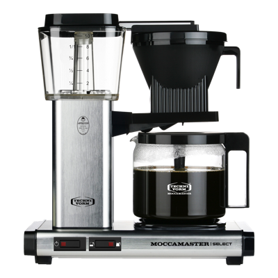 Moccamaster Filter Koffiezetapparaat KBG Select - Brushed - 1.25 liter