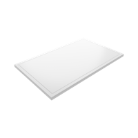 Balmani Endless douchebak 140 x 90 cm Solid Surface mat wit - thumbnail