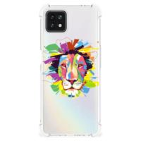 OPPO A53 5G | A73 5G Stevig | Bumper Hoesje | Lion Color