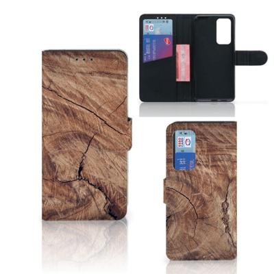 Huawei P40 | Book Style Case | Tree Trunk