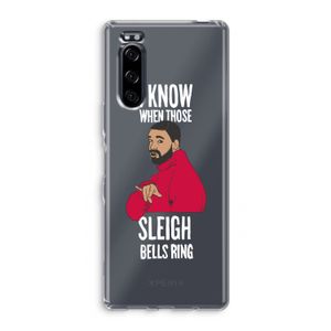 Sleigh Bells Ring: Sony Xperia 5 Transparant Hoesje