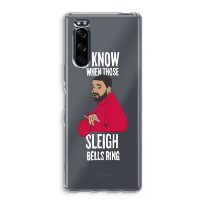 Sleigh Bells Ring: Sony Xperia 5 Transparant Hoesje