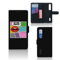 OPPO Find X2 Pro Wallet Case met Pasjes Popart Princess