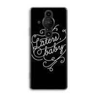 Laters, baby: Sony Xperia Pro-I Transparant Hoesje