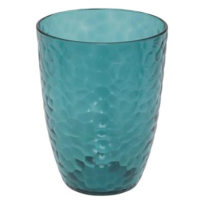 Drinkglas Estiva - blauw transparant - onbreekbaar kunststof - 380 ml