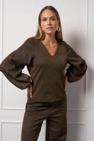 Studio Anneloes Claudina Sparkle Top 13327 T-shirt Lange Mouw 0002 Gold Studio Anneloes Claudina Sparkle Top 13327 T-shirt Lange Mouw 0002 Gold
