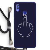 F**k U: Honor Note 10 Transparant Hoesje met koord