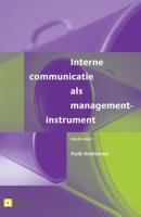 Interne communicatie als managementinstrument (Paperback)