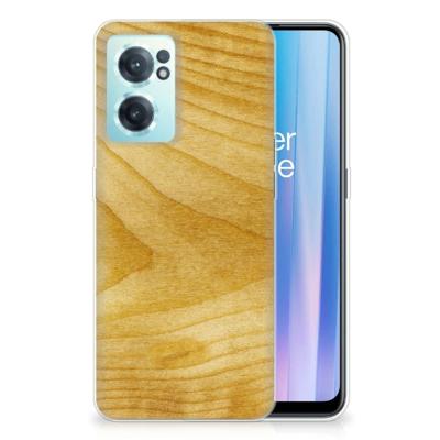 OnePlus Nord CE 2 5G | Bumper Hoesje | Licht Hout