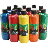 Schjerning Greenspot plakaatverf, matt, diverse kleuren, 12x500 ml/ 1 doos