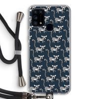 Makis: Samsung Galaxy M31 Transparant Hoesje met koord
