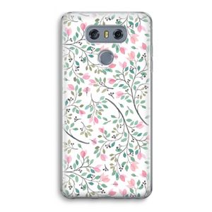 Sierlijke bloemen: LG G6 Transparant Hoesje