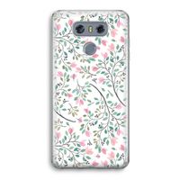 Sierlijke bloemen: LG G6 Transparant Hoesje