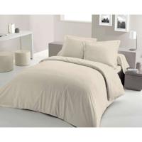 LOVELY HOME DEKBEDSET - 220x240 cm - 100% KATOEN - CRÈME BEIGE