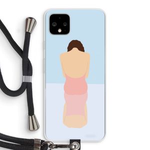 Mirror: Pixel 4 XL Transparant Hoesje met koord