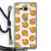You Had Me At Pizza: Sony Xperia XZ2 Compact Transparant Hoesje met koord