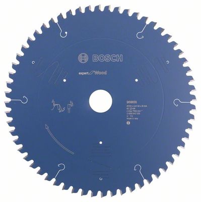 Bosch Accessoires Cirkelzaagblad expert for Wood 254x30x2.4/1.8x60 T - 2608642530