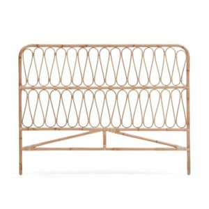 Kave Home Hoofdbord 'Caterina' Rotan, 158 x 120cm