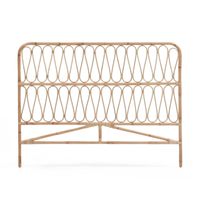 Kave Home Hoofdbord 'Caterina' Rotan, 158 x 120cm