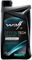 Wolf motorolie "officialtech ms-fe" motoroil 5w20 1l off.tech ms-fe