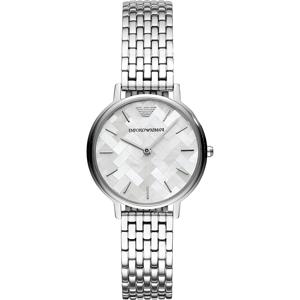 Emporio Armani AR11112 dameshorloge van roestvrij staal met twee wijzers