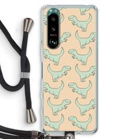 Dinos: Sony Xperia 5 III Transparant Hoesje met koord