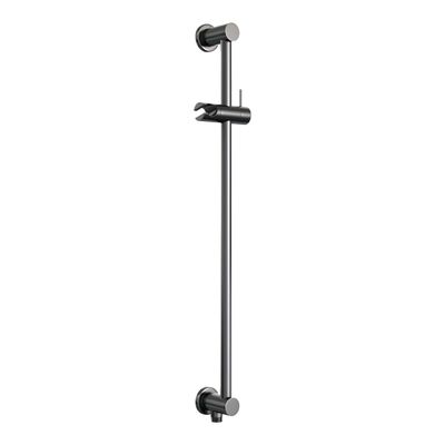 Glijstang Brauer Gunmetal Edition met Geïntegreerde Wandaansluitbocht Geborsteld Gunmetal Brauer