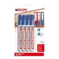 Viltstift edding 3000 rond 1.5-3mm blauw