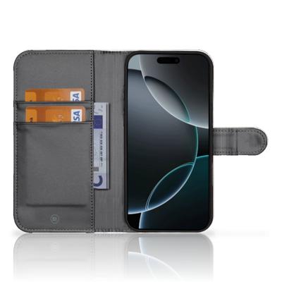 Telefoonhoesje | Met pasjeshouder | iPhone 16 Pro Max Britse Korthaar