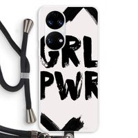 Girl Power #2: Huawei P50 Transparant Hoesje met koord