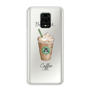 But first coffee: Xiaomi Redmi Note 10 Lite Transparant Hoesje