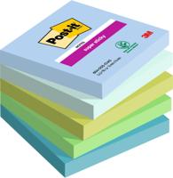 Memoblok post-it 654 super sticky 76x76mm oasis | 12 stuks